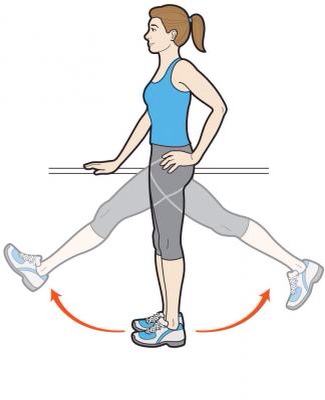 Forward and Back leg swings
